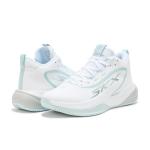 Skechers Men's SKX League Basketball Sneakers - White/Light Blue