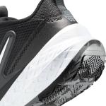 Nike Kids' Team Hustle D Basketball Shoes, Black/White