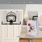 HYES 24" Over The Door Indoor Basketball Hoop