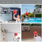 HYES 24" Over The Door Indoor Basketball Hoop