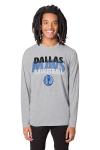 NBA Dallas Mavericks Long Sleeve T-Shirt - Heather Gray