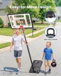Adjustable Kids Basketball Hoop for Outdoor Fun