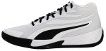 PUMA Men's Court Pro Basketball Shoes - White/Black