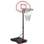 Yaheetech Adjustable Portable Basketball Hoop for Kids