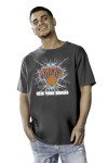 NBA Officially Licensed Ringspun T-Shirt - Electric Black