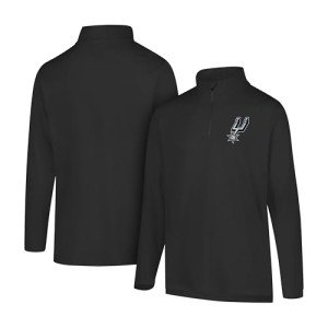 Men's Team Color Quarter Zip Long Sleeve Tee