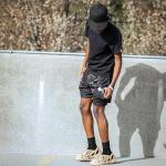 DIOTSR Men's Skyline Graphic Basketball Shorts