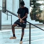 DIOTSR Men's Skyline Graphic Basketball Shorts