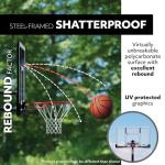 Lifetime 54-Inch Adjustable Portable Basketball Hoop