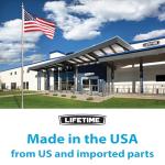 Lifetime 54-Inch Adjustable Portable Basketball Hoop