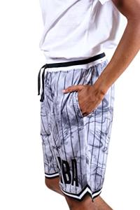 NBA Men's Super-Soft Light Grey Training Shorts