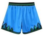 ZACAGO Men's Retro Lightweight Basketball Shorts