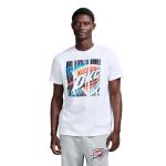 NBA Men's Graphic Short Sleeve Team T-Shirt, White
