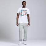 NBA Men's Graphic Short Sleeve Team T-Shirt, White