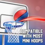 Kids Mini Basketballs - 7 Inch, Pack of 3