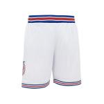 Men's Space Movie Basketball Shorts - White/Black, XXL