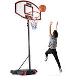 Adjustable Kids Basketball Hoop 5-7 FT Portable