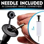 Franklin Sports Mini Basketballs with Pump - 3 Pack