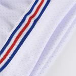 Men's Space Movie Basketball Shorts - White/Black, XXL