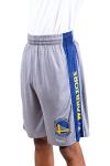 Golden State Warriors Men's Gray Athletic Basketball Shorts