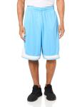 adidas Men's Pro Block Basketball Shorts - Blue/Grey