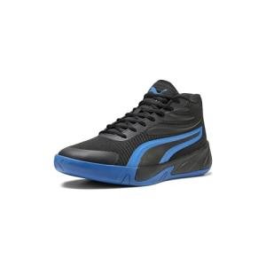 PUMA Men's Court Pro Basketball Shoes, Black/Royal