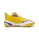 PUMA Men's Genetics Basketball Shoes - Yellow/White
