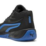 PUMA Men's Court Pro Basketball Shoes, Black/Royal