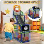 EagleStone Adjustable Indoor Basketball Hoop for Kids