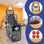 EagleStone Adjustable Indoor Basketball Hoop for Kids