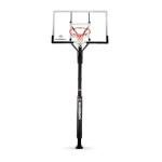 60" Adjustable In-Ground Basketball System with Glass Backboard