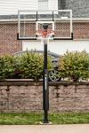 60" Adjustable In-Ground Basketball System with Glass Backboard