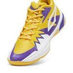 PUMA Men's Genetics Basketball Shoes - Yellow/White