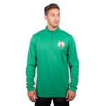 Ultra Game Men's Quarter Zip Long Sleeve Tee