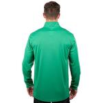 Ultra Game Men's Quarter Zip Long Sleeve Tee
