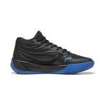 PUMA Men's Court Pro Basketball Shoes - Black/Royal