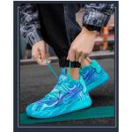 Men's Blue High Top Basketball Shoes - Size 11