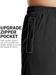 Aolesy Men's Lightweight 9" Basketball Gym Shorts