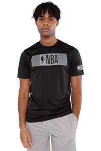 Ultra Game Men's Black Basketball Tee, X-Large