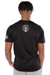 Ultra Game Men's Black Basketball Tee, X-Large
