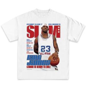 King James Vintage Basketball Graphic T-Shirt Collection