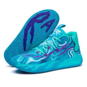 Men's Lightweight Multicolor High Top Basketball Shoes