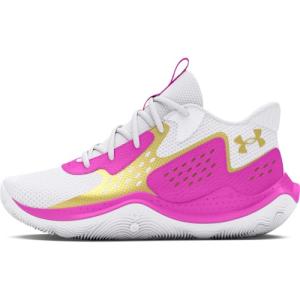 Under Armour Jet '23 Basketball Shoes - White/Magenta