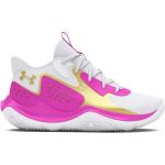 Under Armour Jet '23 Basketball Shoes - White/Magenta