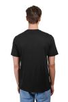 Men's Black Short Sleeve Basketball Tee - Large