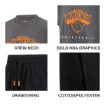 Boys' Crunch TIME Basketball Short Set, Heather Charcoal