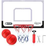Pro Indoor Basketball Hoop Set with 2 Balls