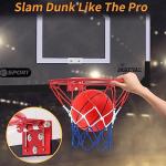 Pro Indoor Basketball Hoop Set with 2 Balls