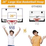 Pro Indoor Basketball Hoop Set with 2 Balls