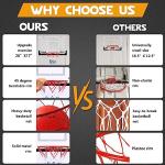 Pro Indoor Basketball Hoop Set with 2 Balls